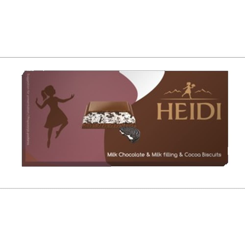 Heidi Multi layer Choco & Black cookies 80g