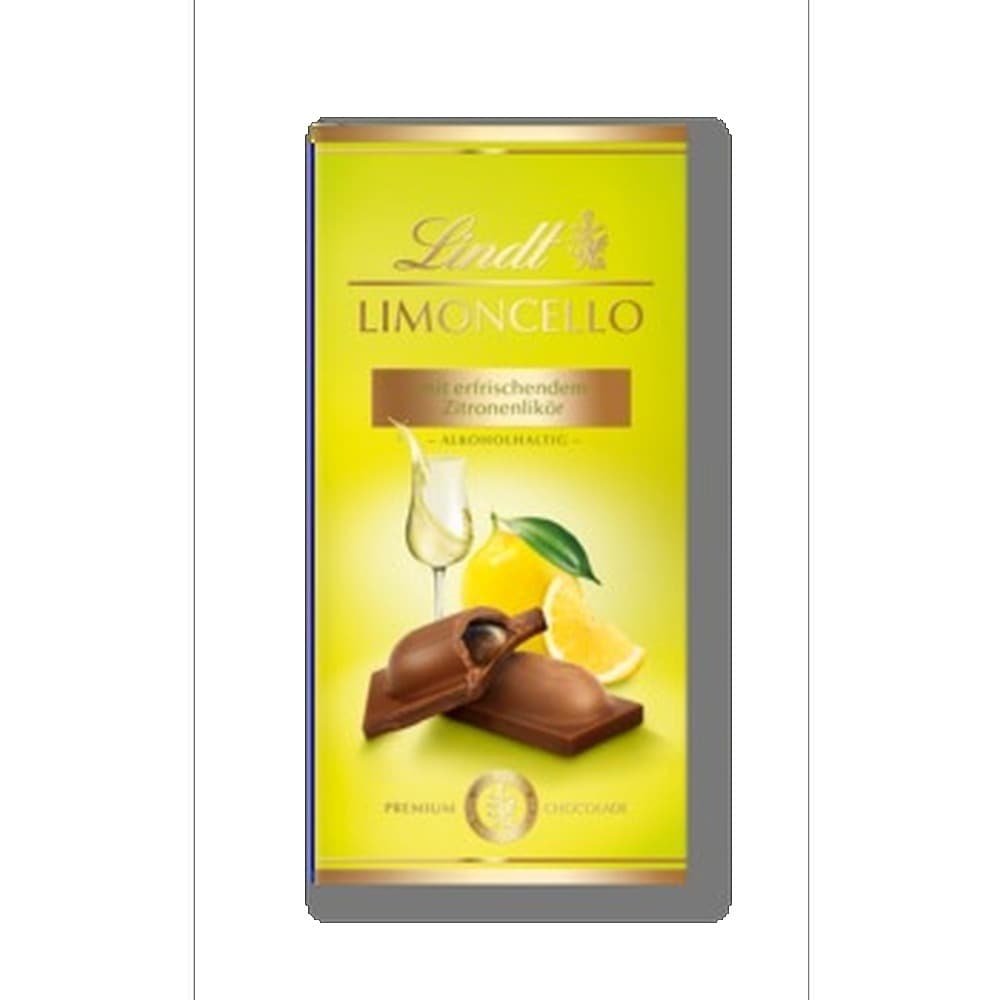 Czekolada mleczna Lindt z likierem cytrynowym 100 g