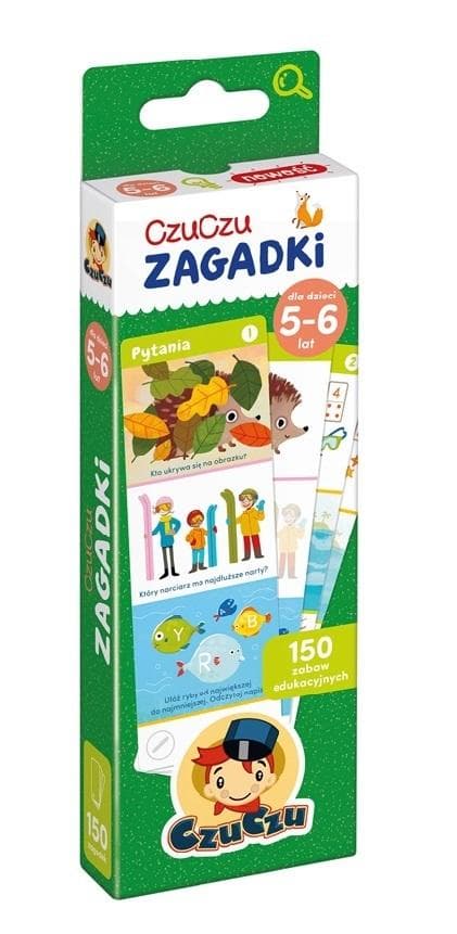 Zagadki dla dzieci 5-6 lat CzuCzu