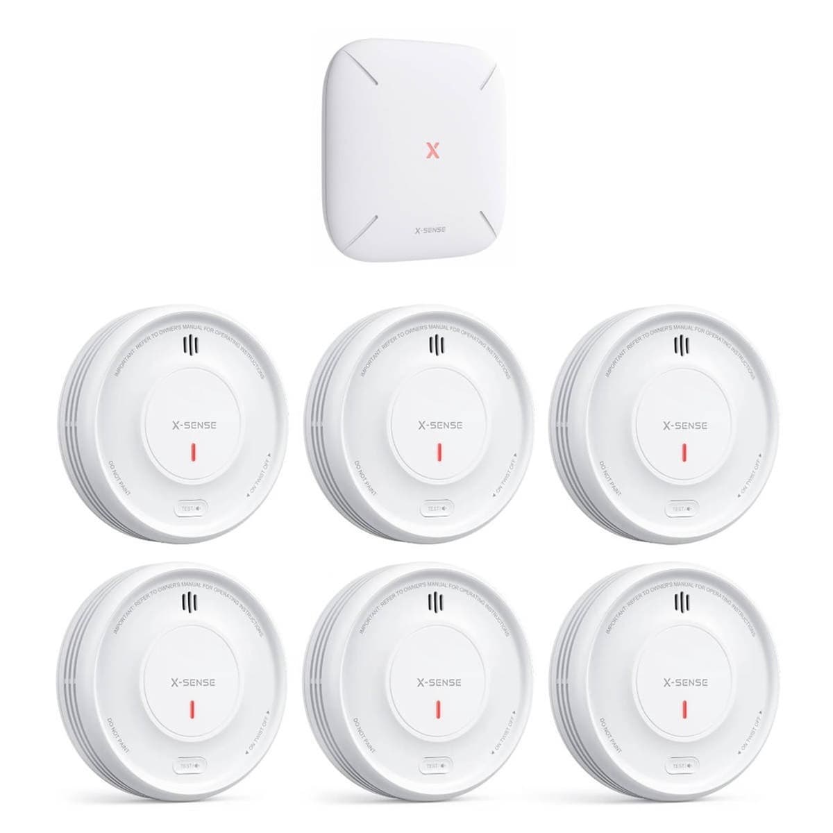 Czujnik dymu X-Sense XS0D-MR61 10 lat baterii 2 sztuki