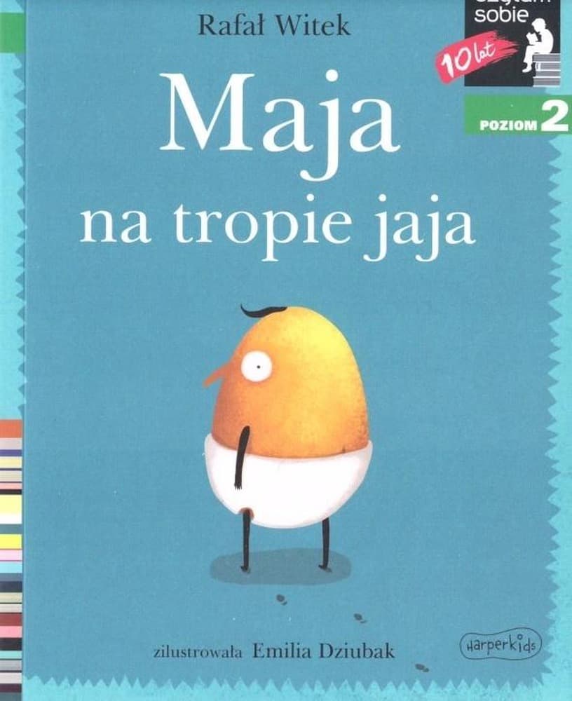Czytam sobie - Maja na tropie jaja - książka dla dzieci
