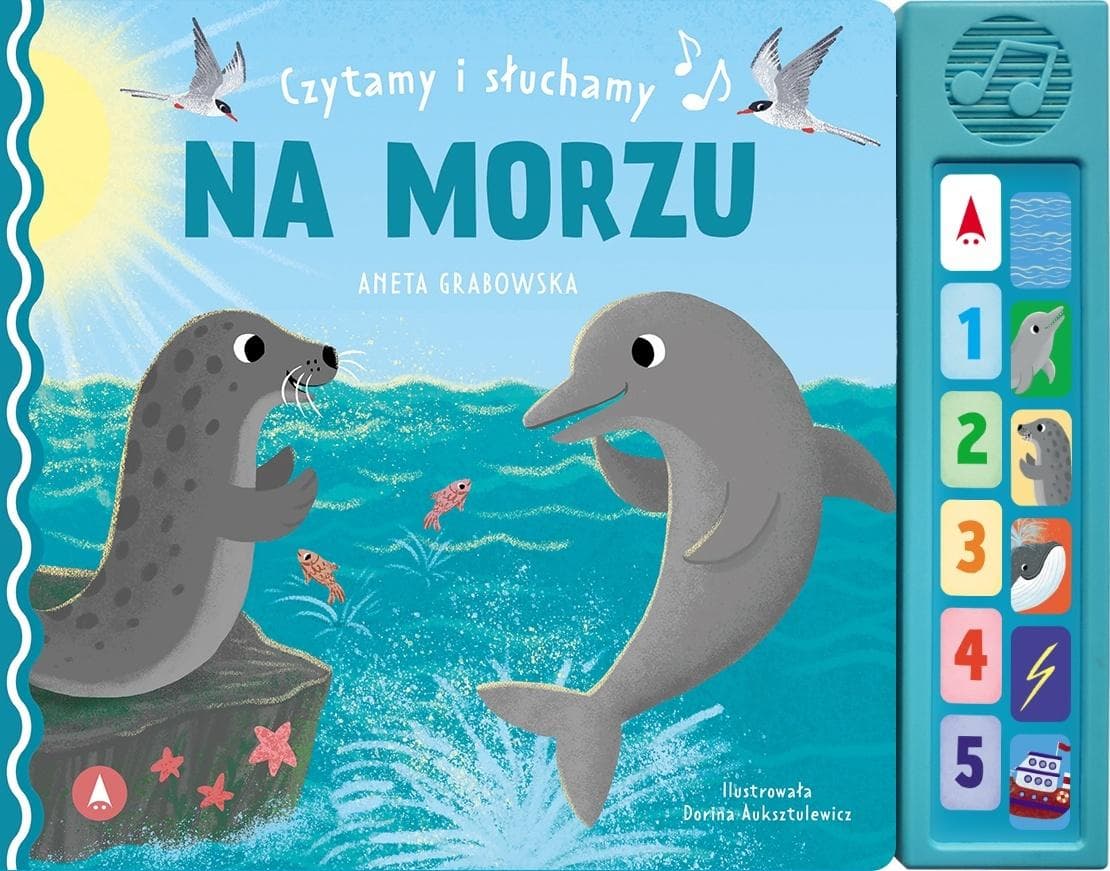 Na morzu. Opowiadania ilustrowane z panelem dźwiękowym