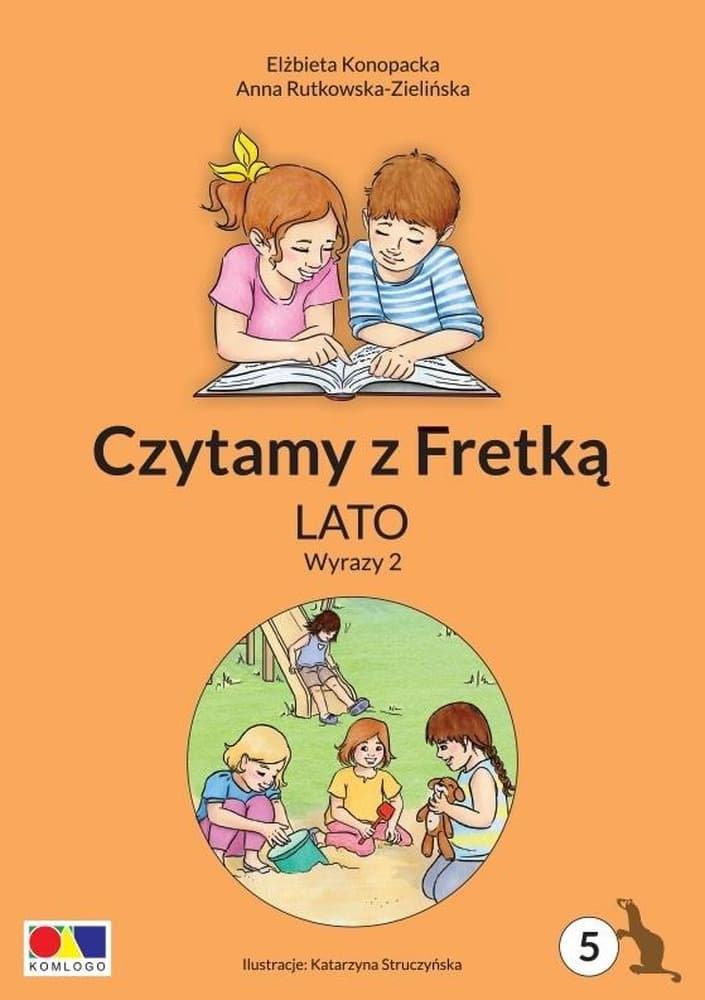 Czytamy z Fretką cz. 5 Lato. Wyrazy 2 - Nauka czytania