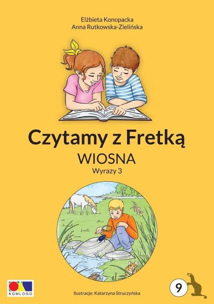 Czytamy z Fretką cz. 9 Wiosna. Nauka czytania