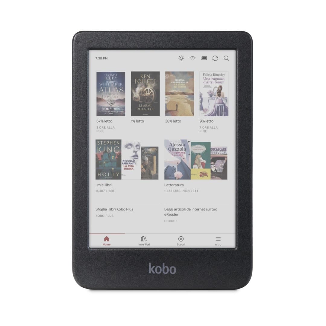 Czytnik e-book Kobo Clara Colour 6" E-Ink Kaleido 3 16GB WI-FI Czarny