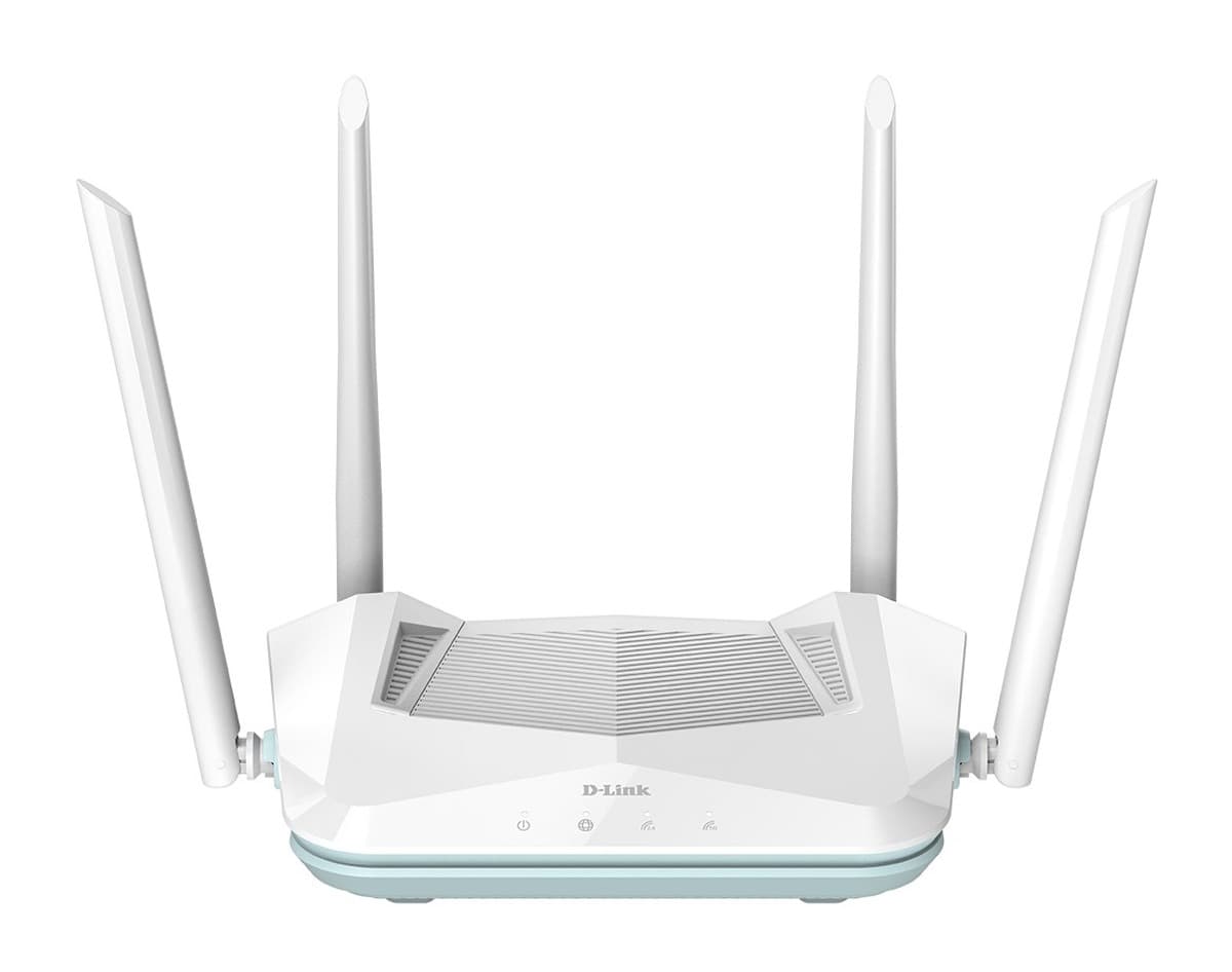 D-Link EAGLE PRO AI AX1500 Smart Router - Bezprzewodowy Router Gigabit Ethernet Dual-band (2.4/5 GHz), Biały