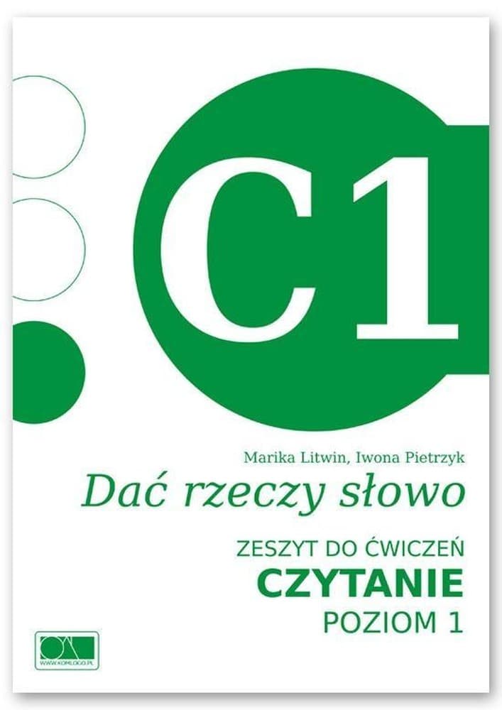 Ćwiczenia dla osób z afazją - Dać rzeczy słowo Czytanie, poziom 1