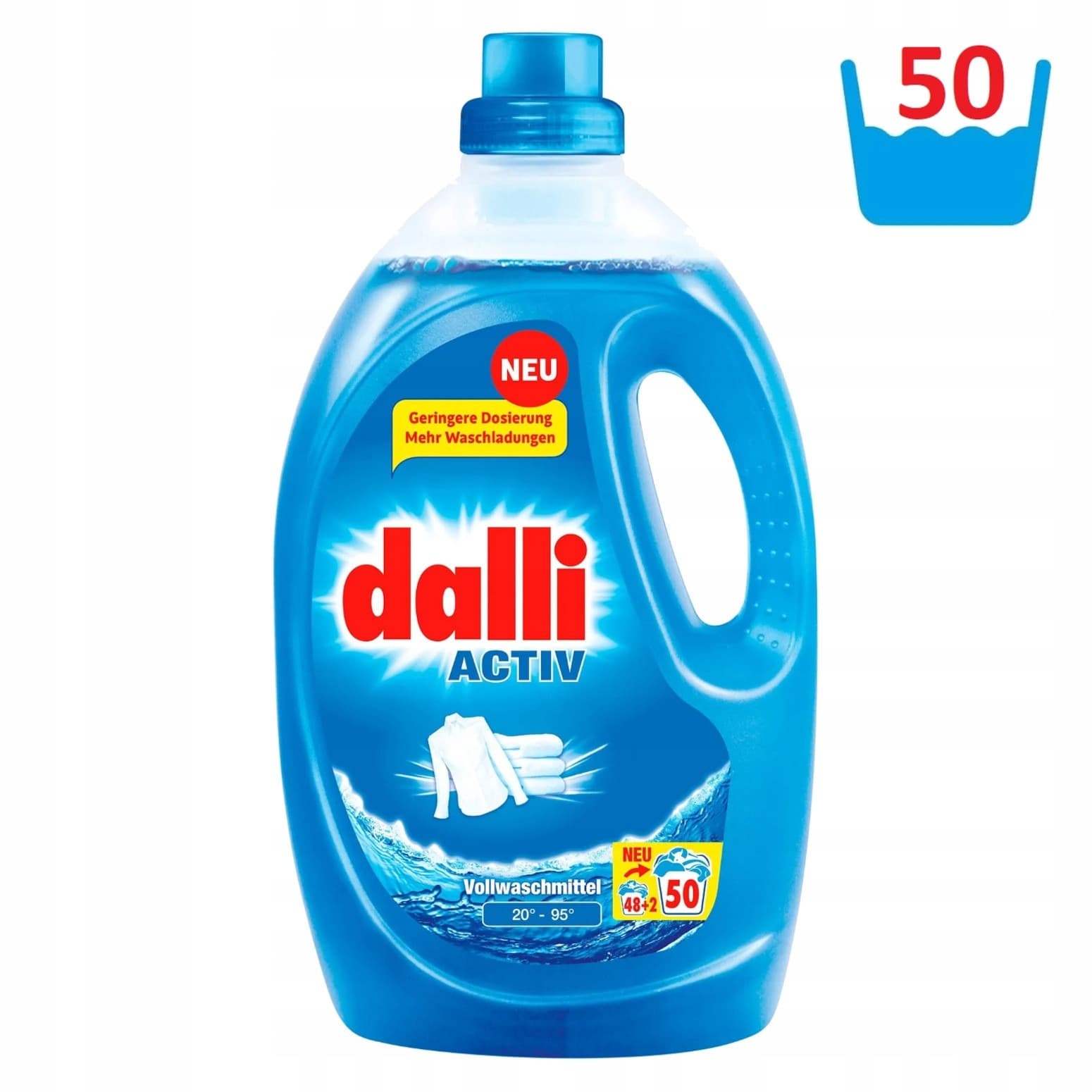 DALLI 2,75l Color 50 Prań Żel do prania