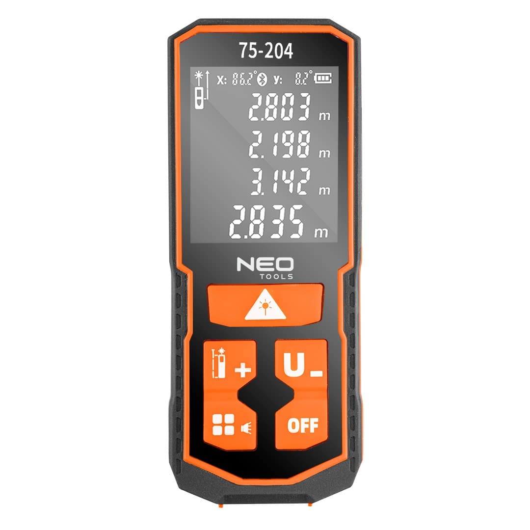 Dalmierz laserowy NEO z IP54, zasięg 60 m