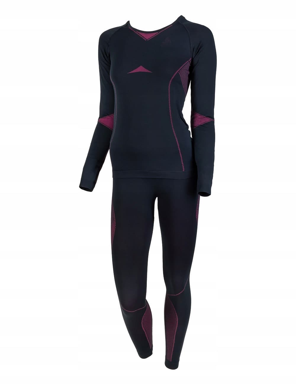 Damska bielizna termoaktywna Odlo Fundamentals Performance Warm Set Long - skipper blue, rozmiar S