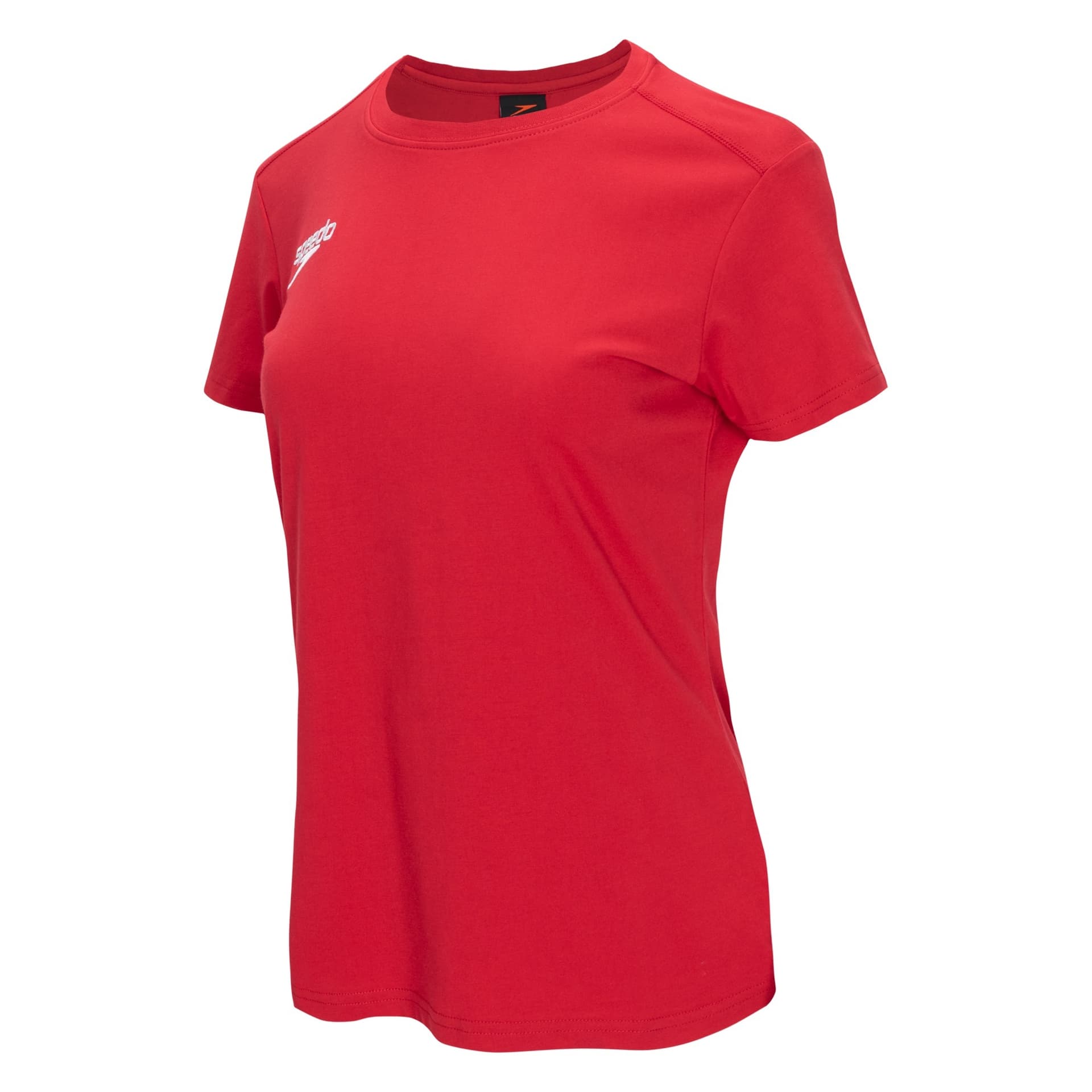 Koszulka Speedo Club Plain Tee Af czerwone