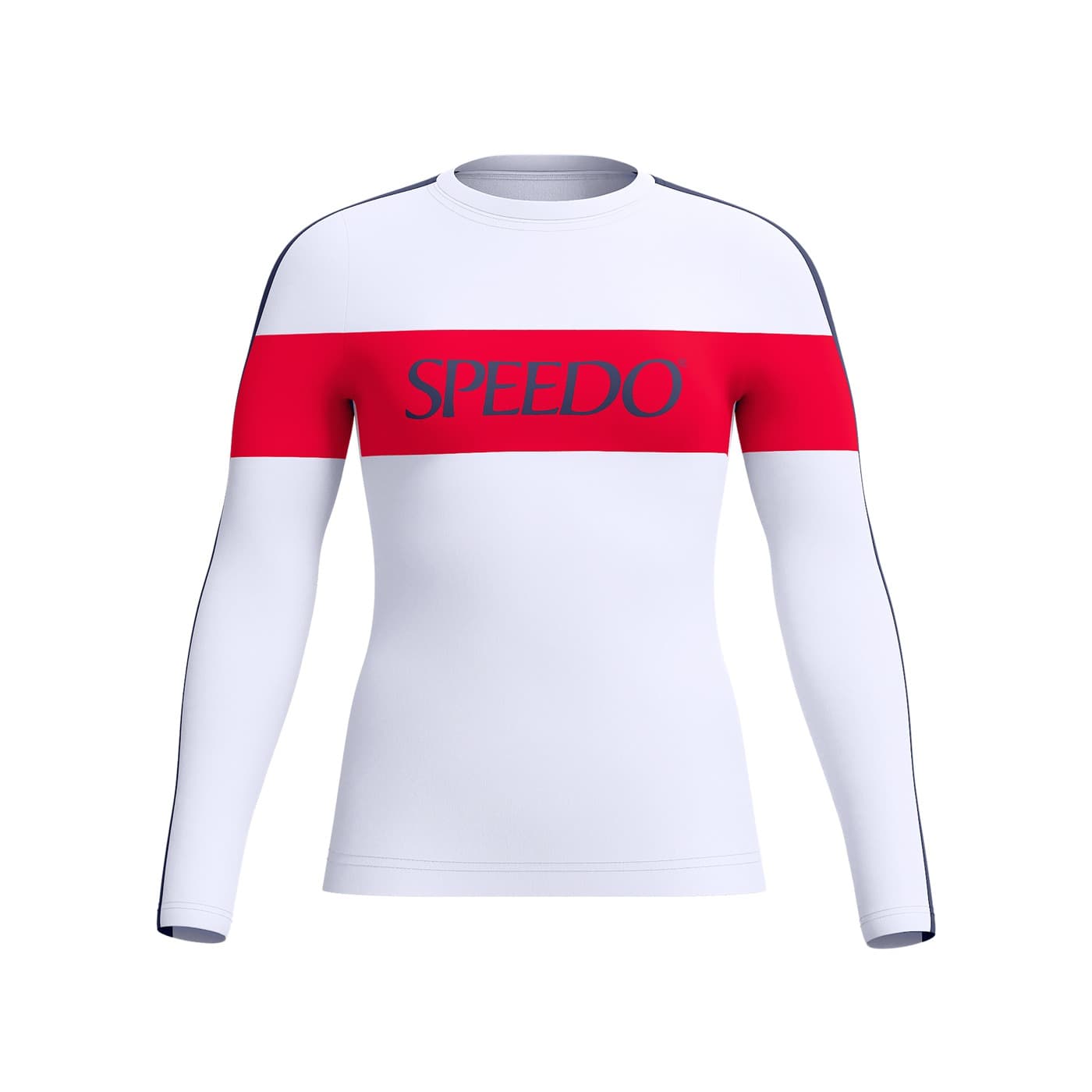 Damska Koszulka Speedo LS Swim Top białe