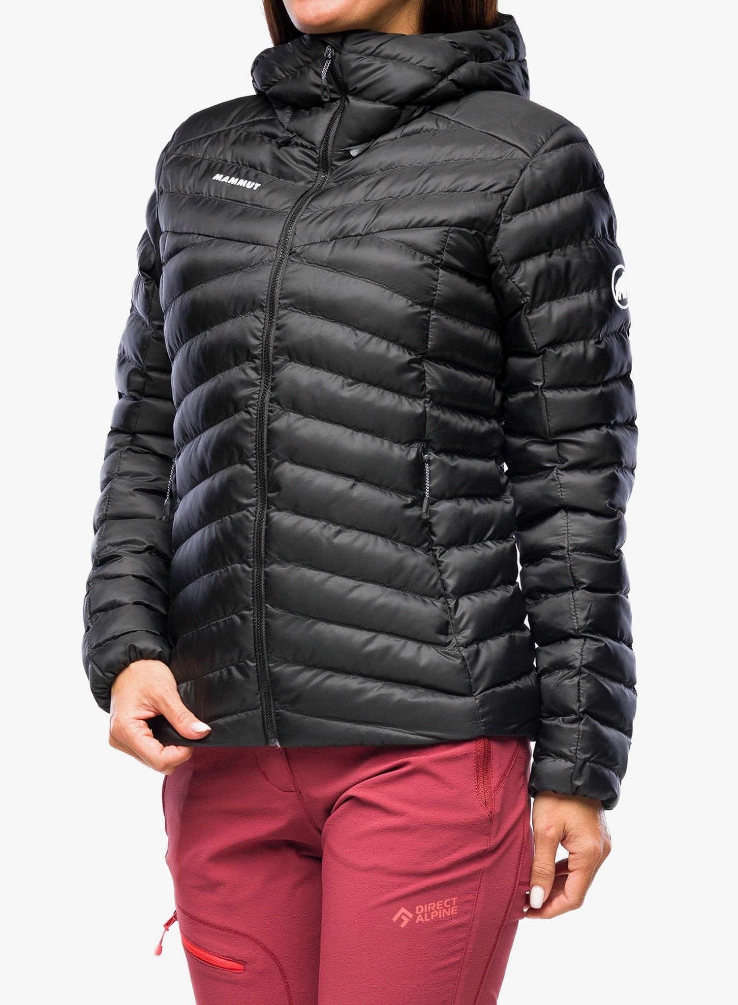 Damska kurtka ocieplana Mammut Albula IN Hooded Jacket - black