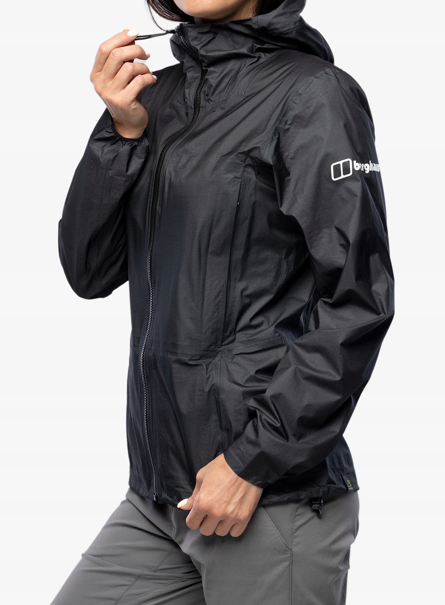Damska kurtka przeciwdeszczowa Berghaus MTN Guide Hyper Alpha - czarna