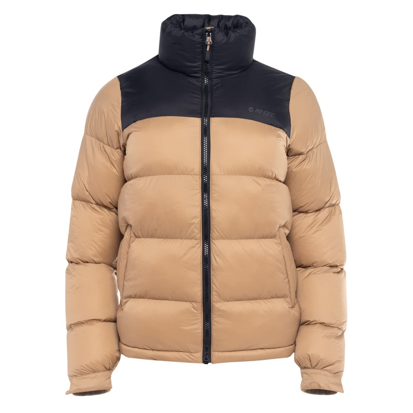 Kurtka damska pikowana Hi-Tec Lady Fowella naturalno-czarna