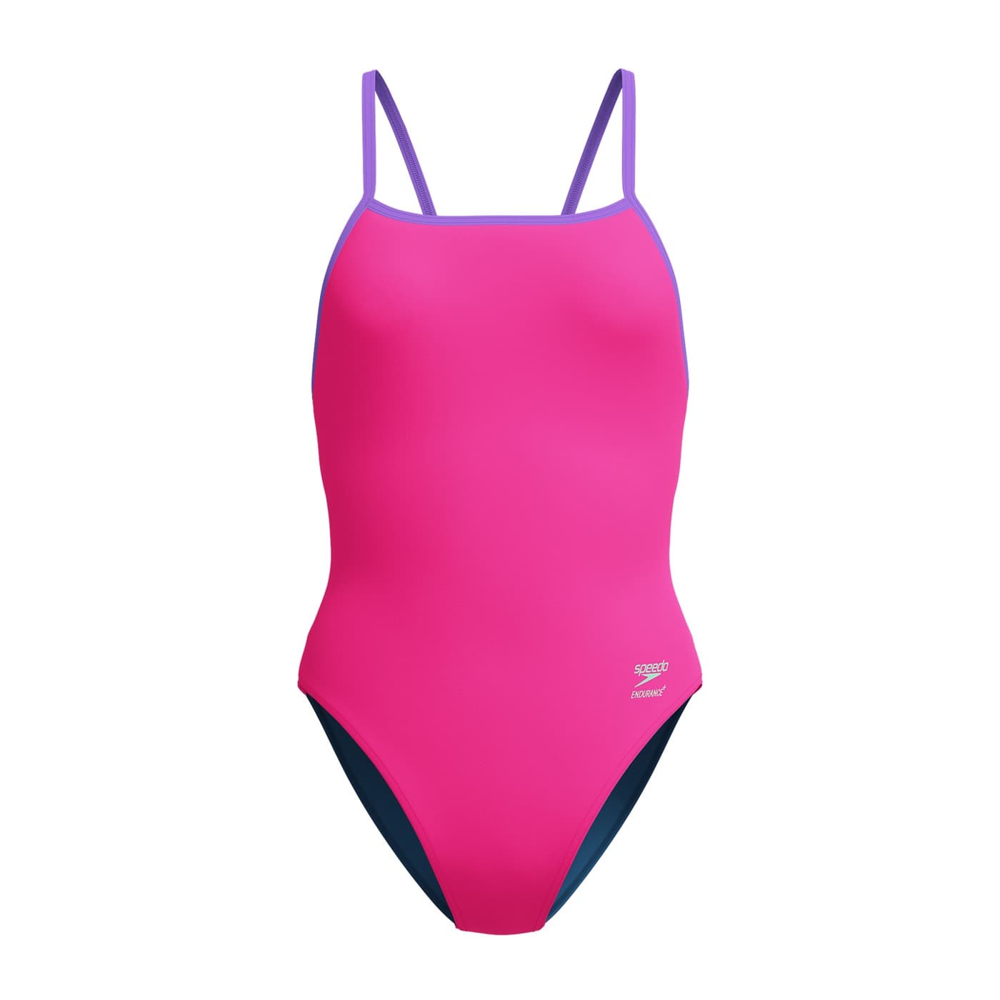 Strój pływacki damski Speedo Fl Solid Tri Back Af różowe