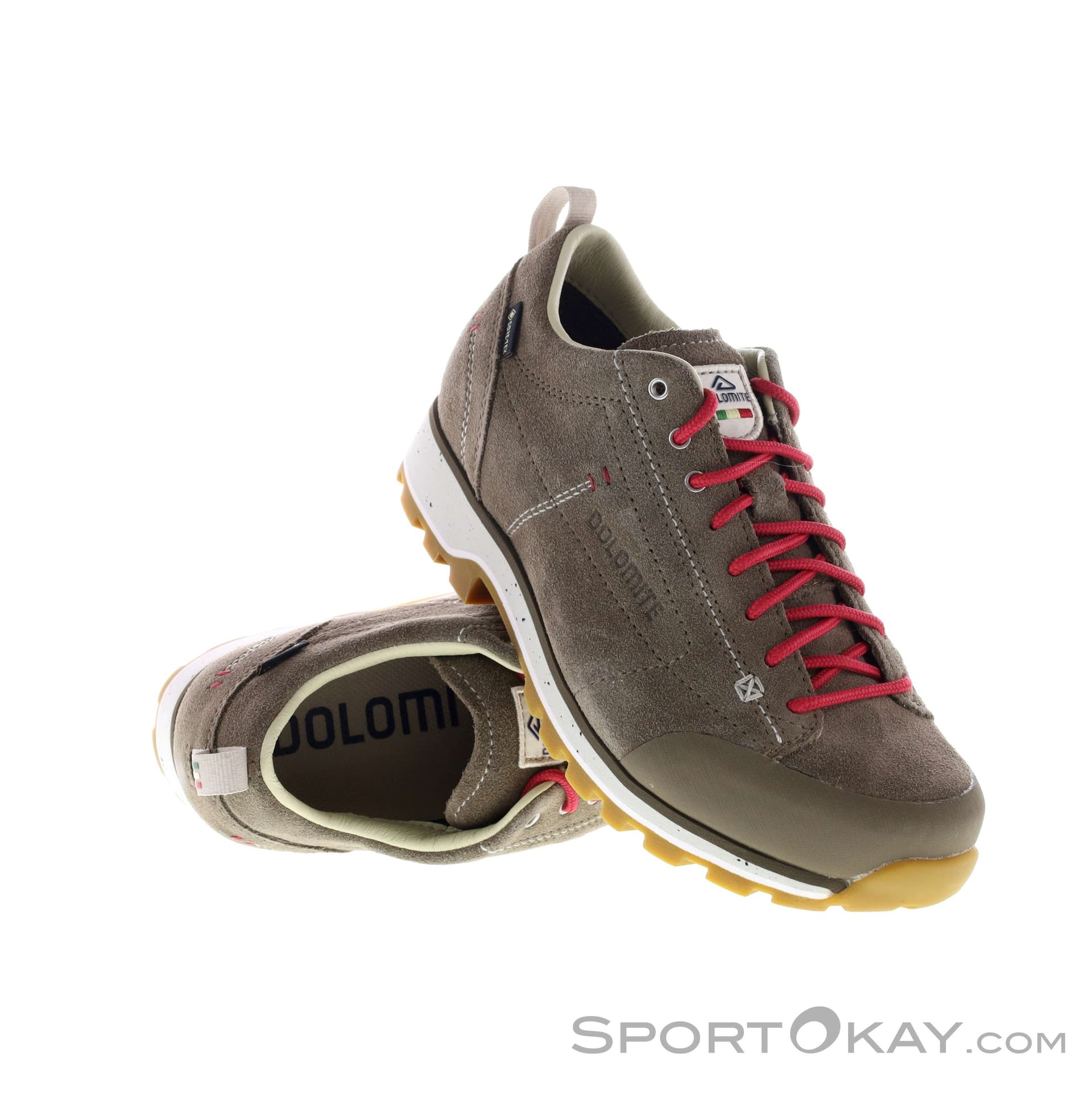 Damskie buty outdoor Dolomite 54 Low Evo GTX - brązowe, rozmiar 39.5