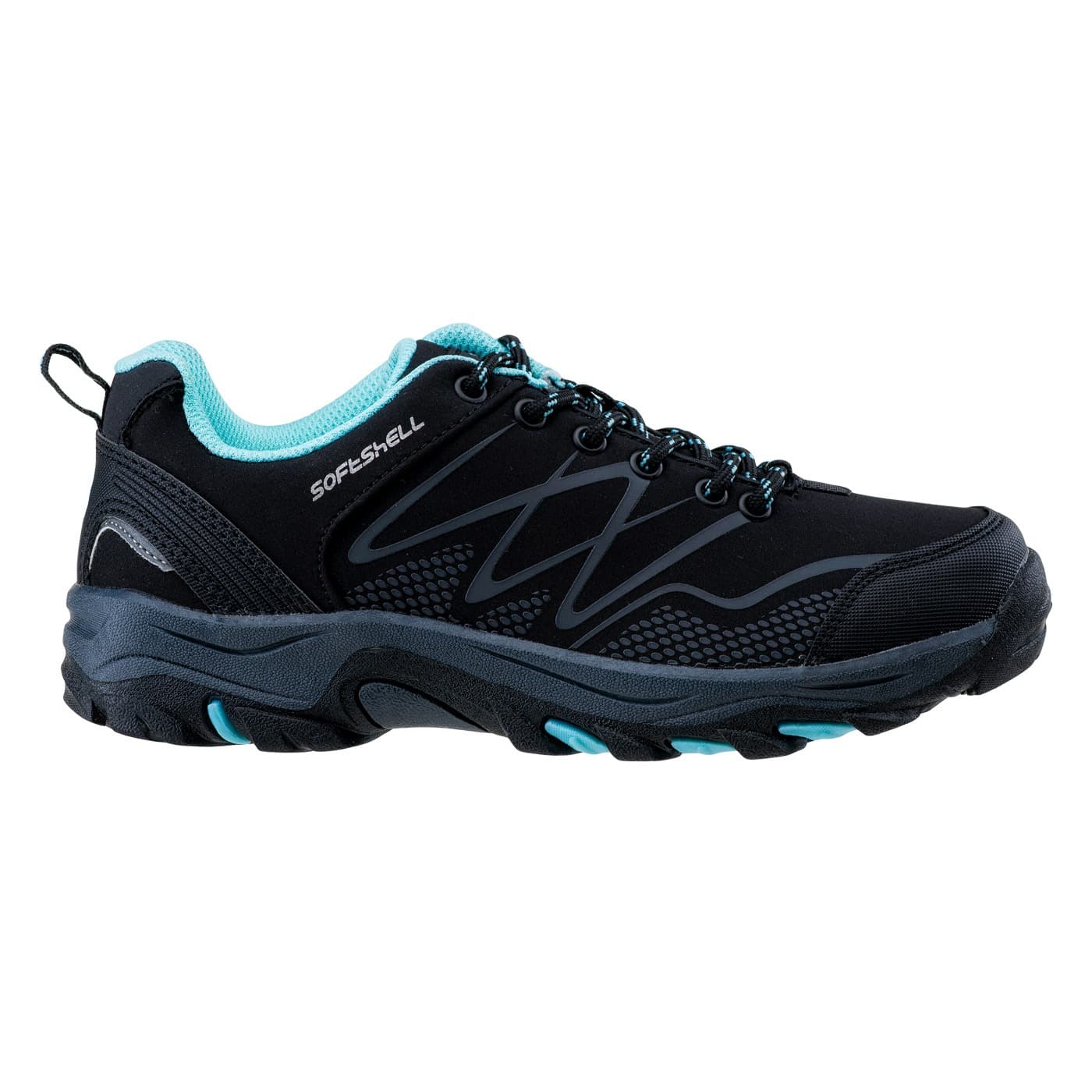 Buty niskie Martes Ronn Low Wo's czarne/jasnoniebieskie/ciemnoszare