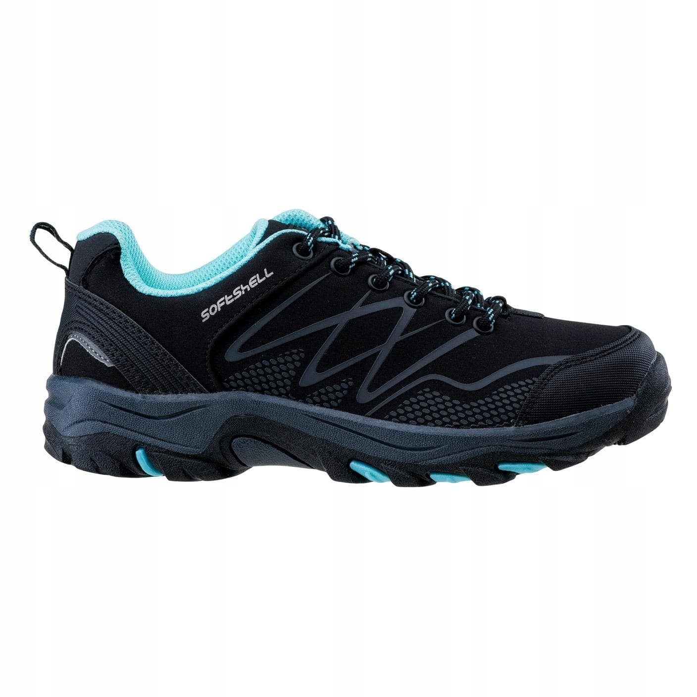 Buty niskie Martes Ronn Low Wo's czarne/jasnoniebieskie/ciemnoszare