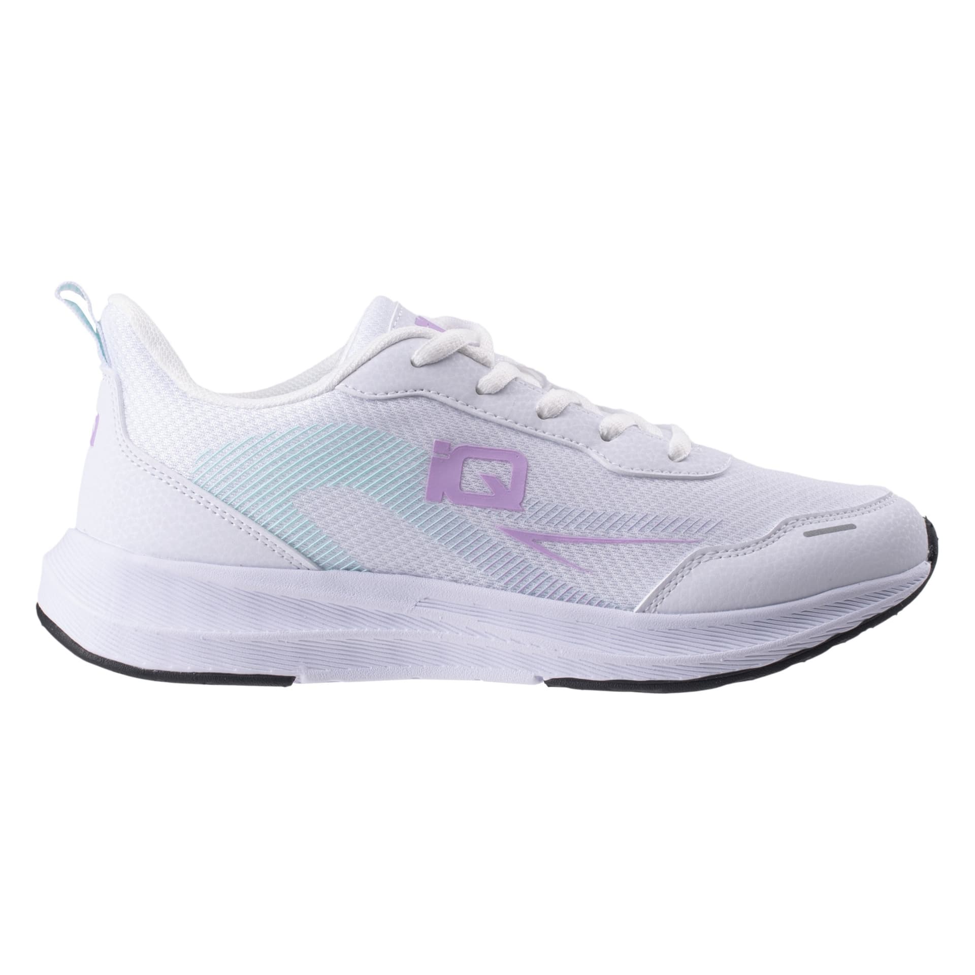 Buty damskie treningowe Iq Intelligence Quality Liroc Wmns białe, jasnofioletowe i jasnoniebieskie