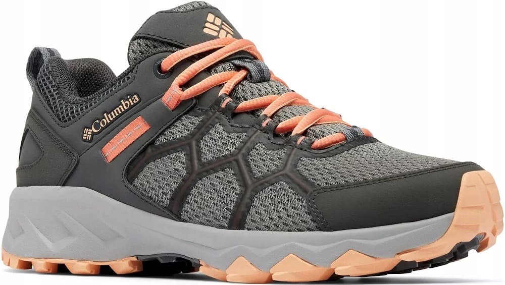 Damskie buty turystyczne Columbia Peakfreak Rush Outdry - dusty crimson/pink haze