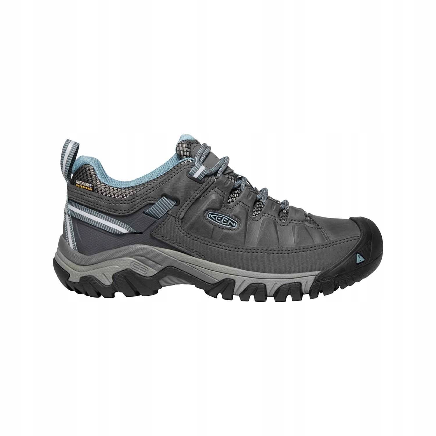 Damskie buty turystyczne Keen Targhee IV Mid Wp - alloy/granite green