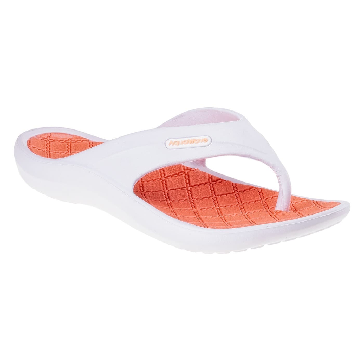 Damskie Japonki Farias Alema WMNS WHITE/FRESH SALMON Rozmiar 38