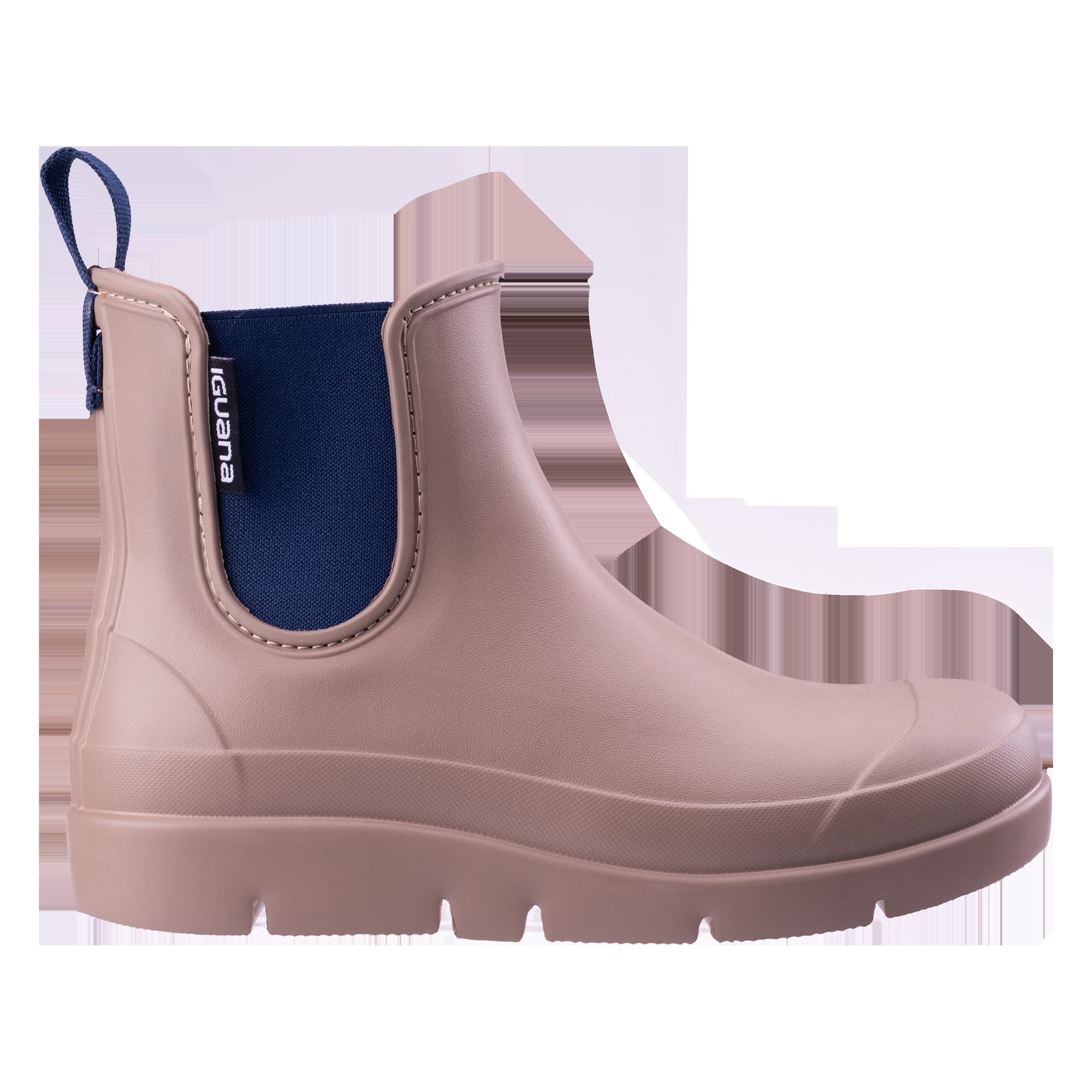 Damskie Kalosze DELESE W BEIGE/NAVY