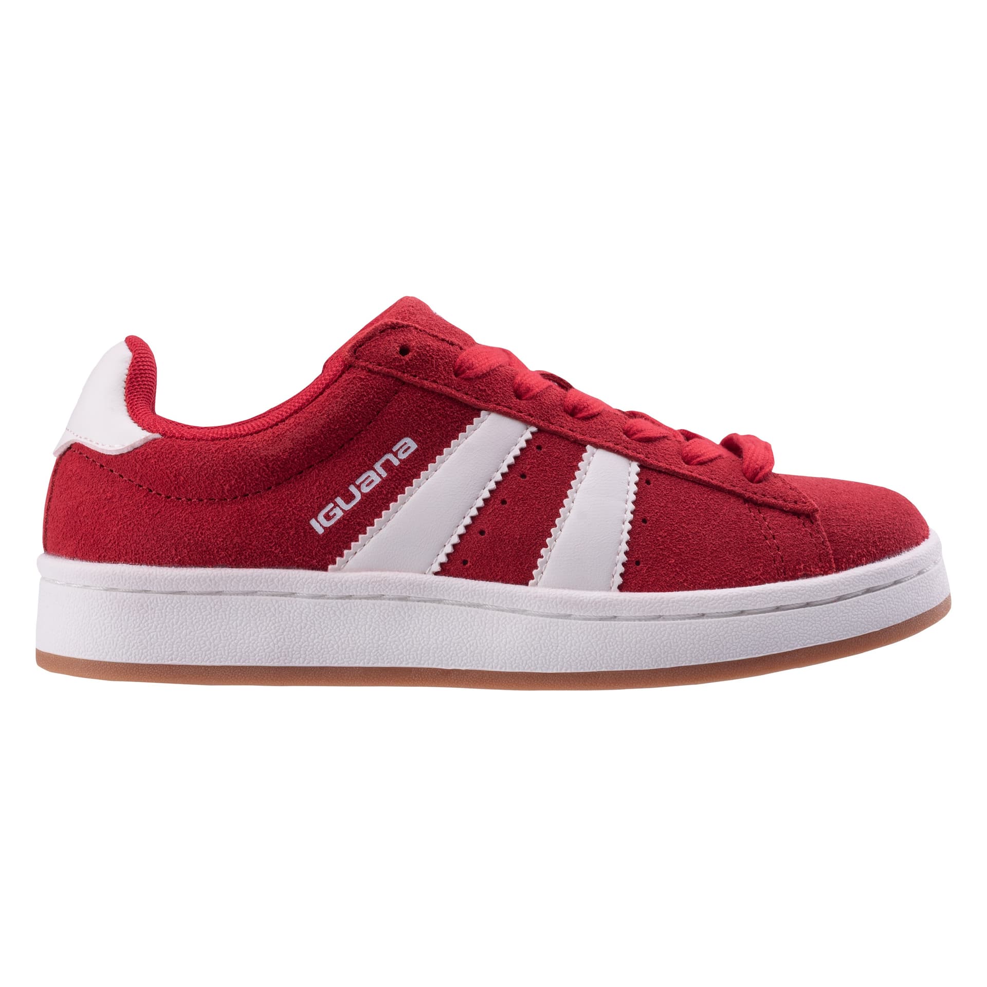 Sneakersy damskie miejskie niskie Iguana Eirith W bordowe