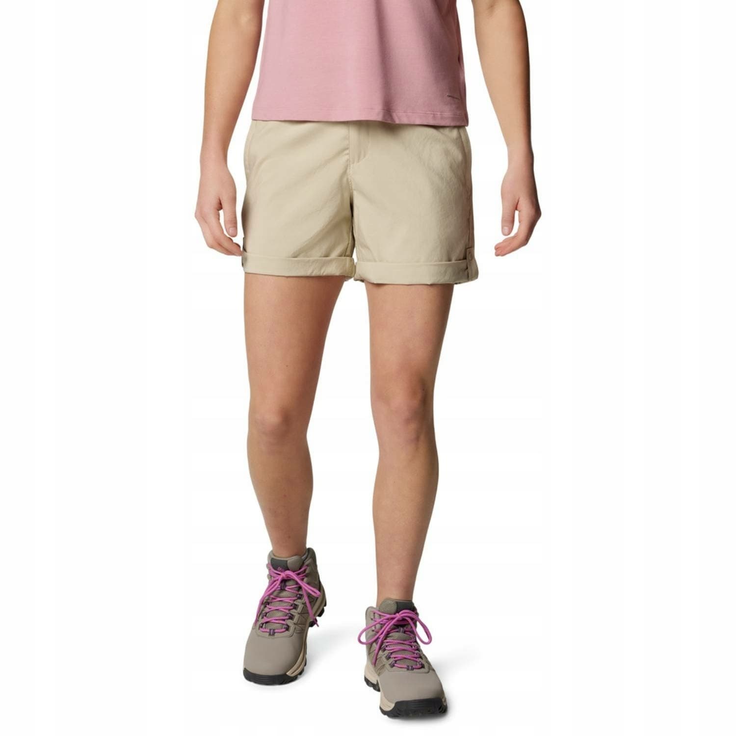 Damskie spodenki Columbia Silver Ridge Utility Short - stone green, rozm. S