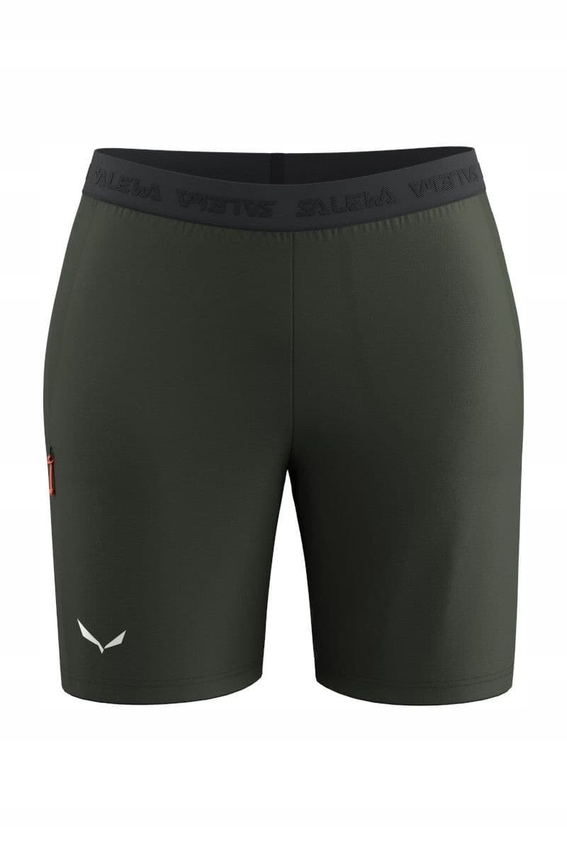 Damskie spodenki turystyczne Salewa Pedroc 2 Dst Short - zielone