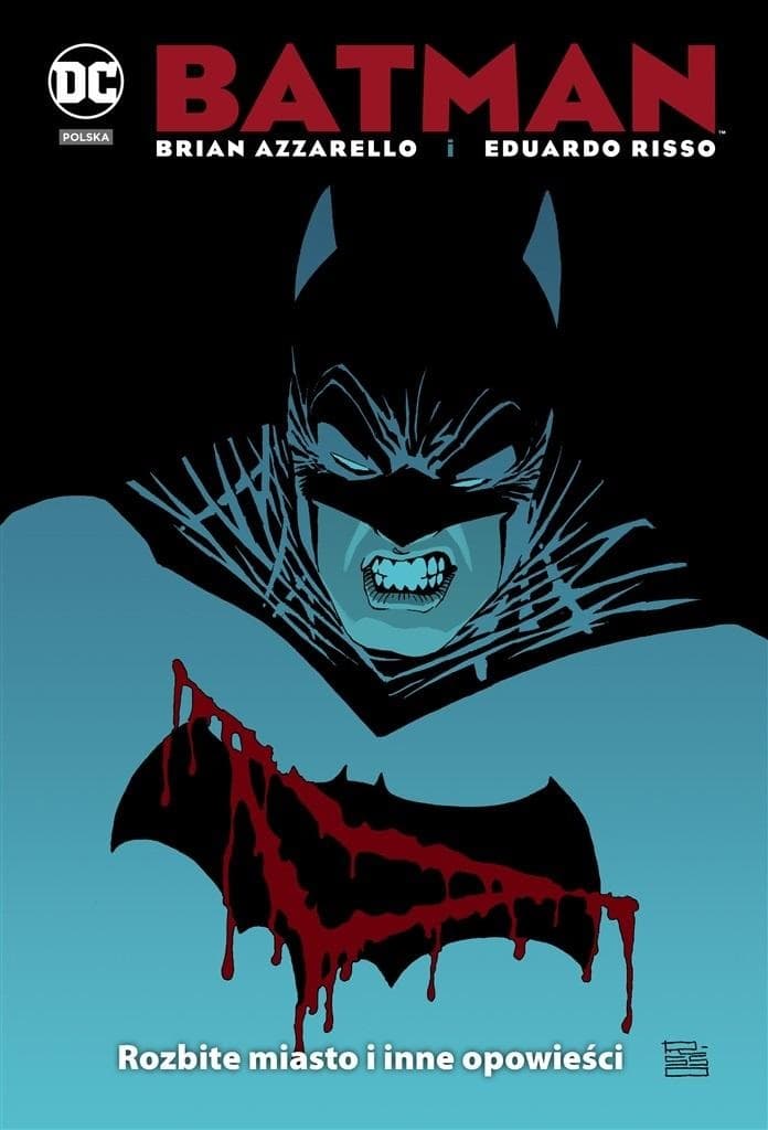DC Deluxe Batman Rozbite miasto i inne opowieści Brian Azzarello Eduardo Risso