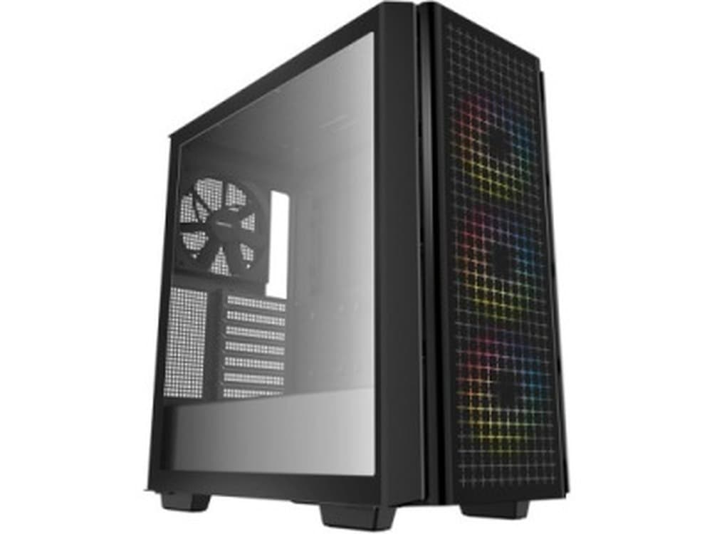 Deepcool CG380 3F Czarna Obudowa Micro ATX