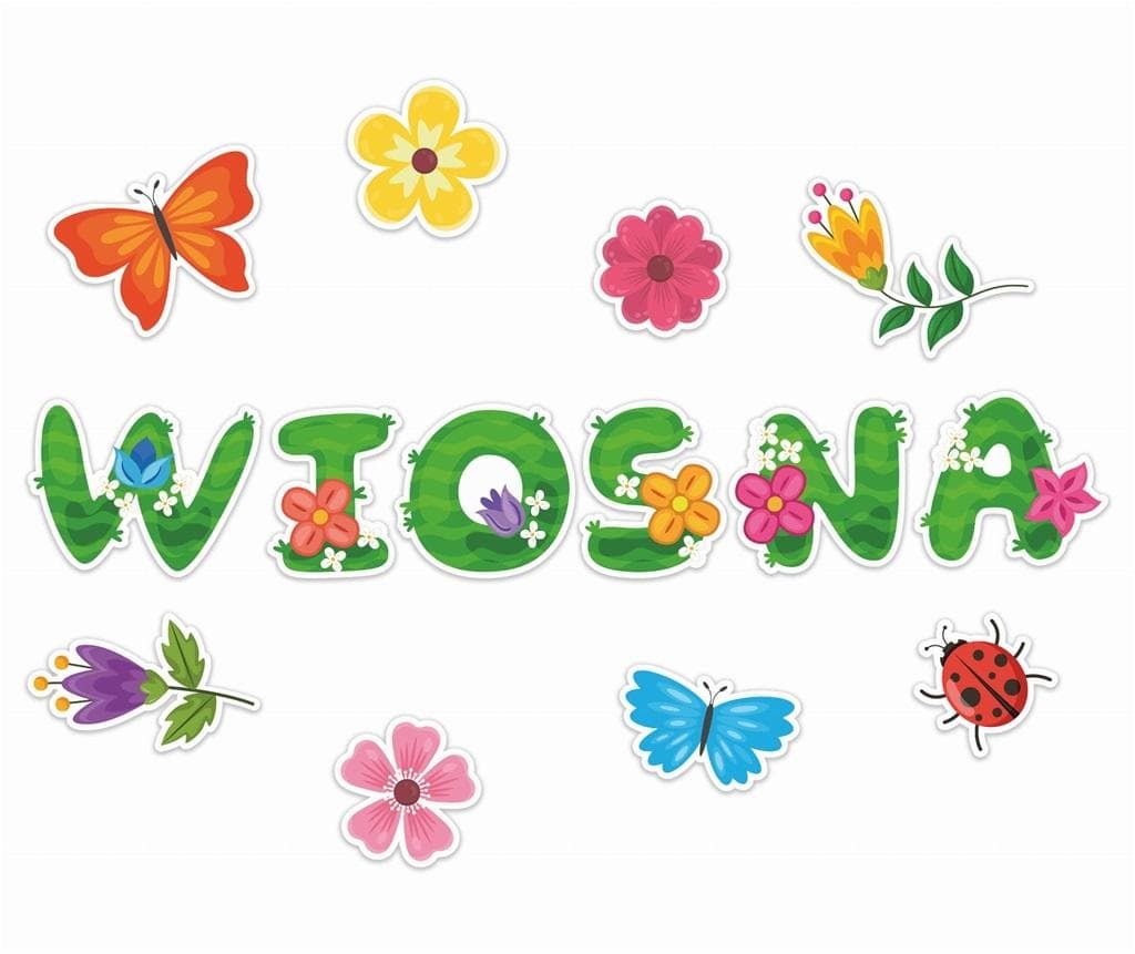 Dekoracje okienne wiosenne 14 elementów LearnHow