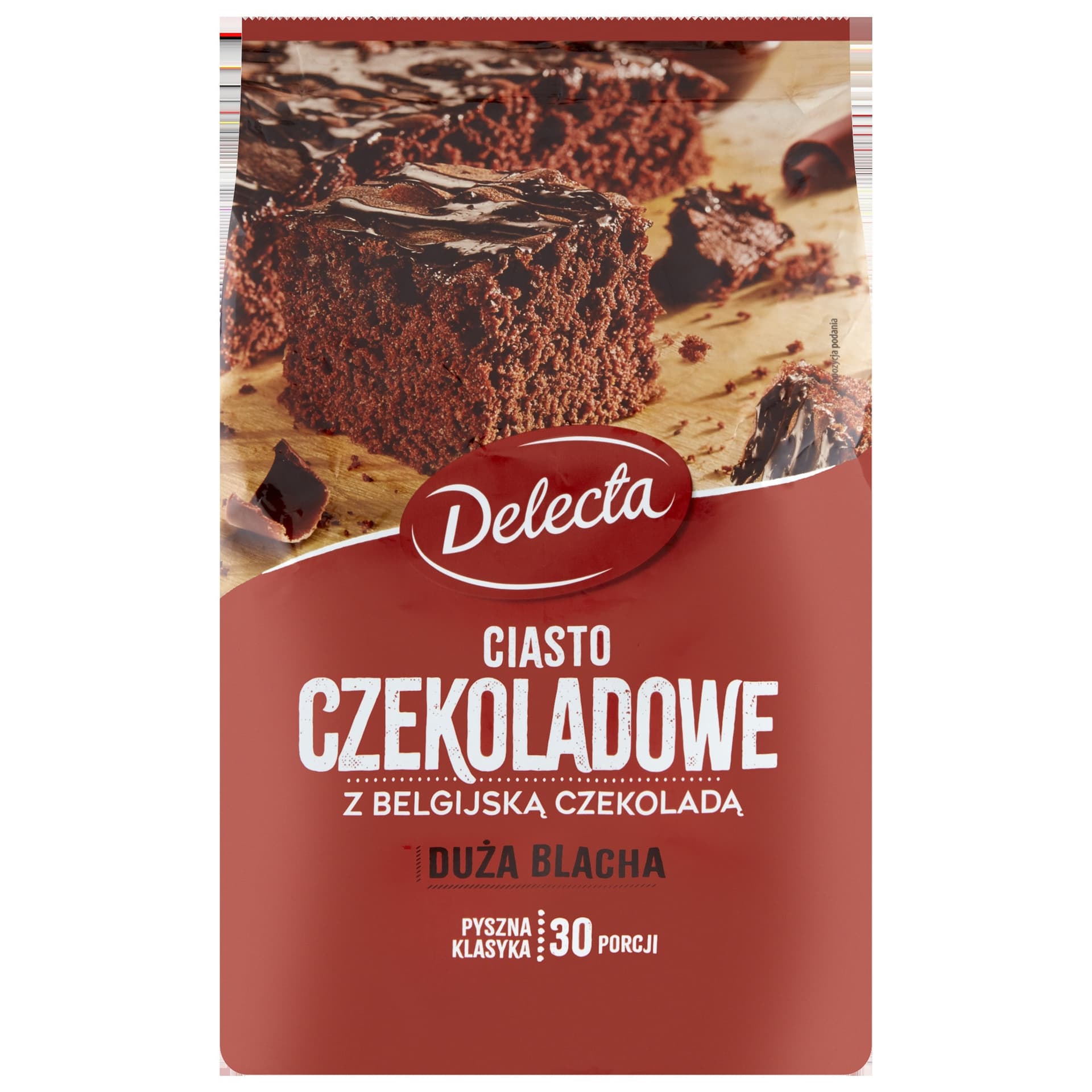 Duża Blacha Ciasto czekoladowe 670g Delecta