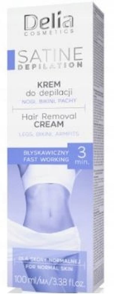 Delia Krem do depilacji Satine błyskawiczny 100 ml