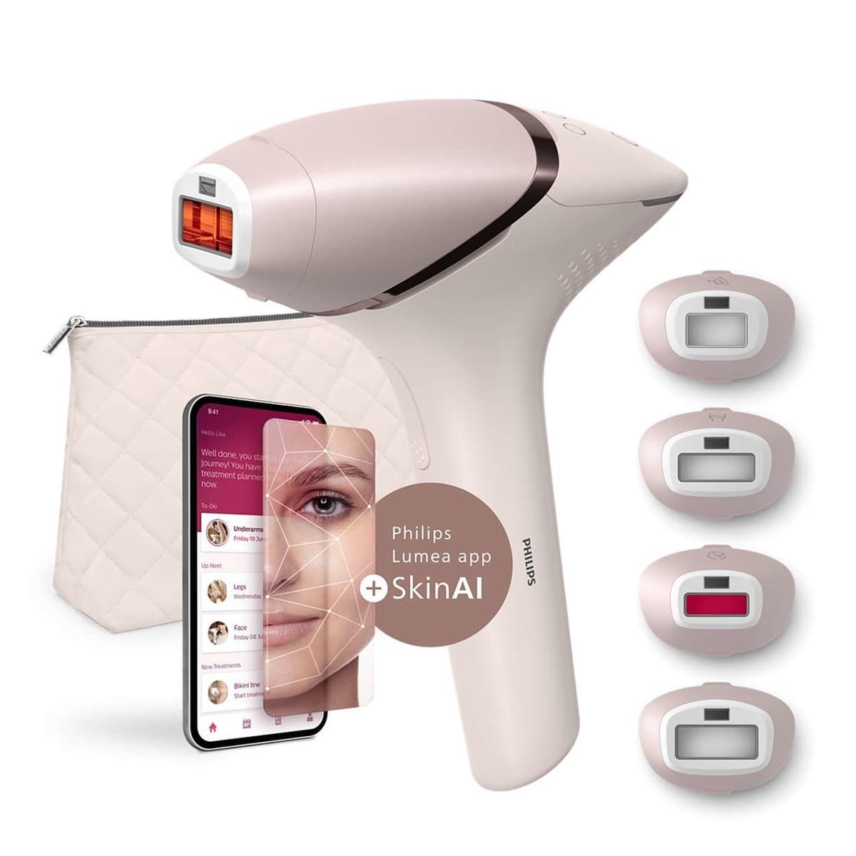 Depilator Philips Lumea BRI976/00 IPL Różowy