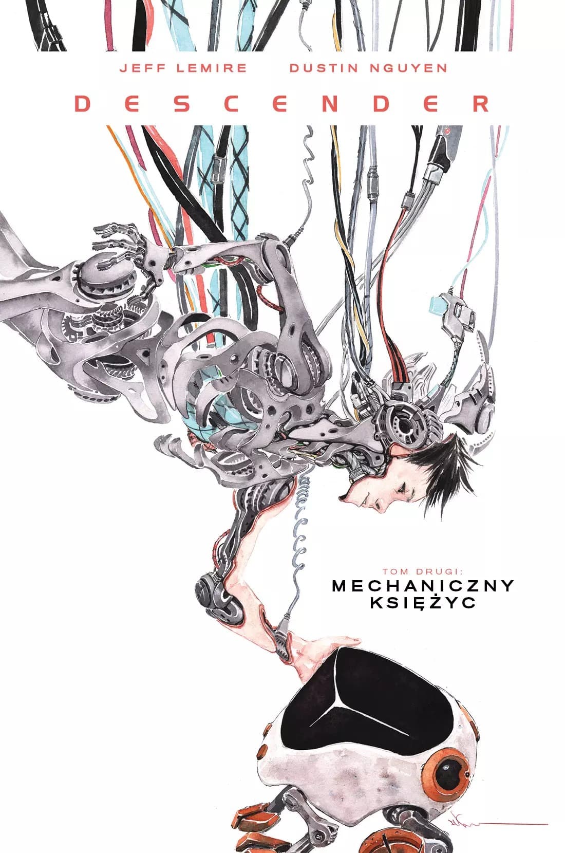 Descender Tom 2 Mechaniczny Księżyc Komiks Twarda Oprawa