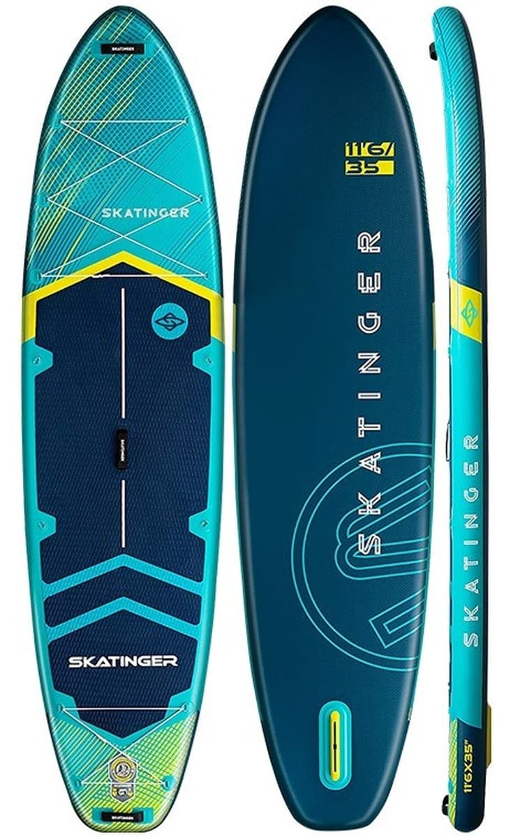 Deska SUP SKATINGER Prana light bule 350x89x15 Yoga