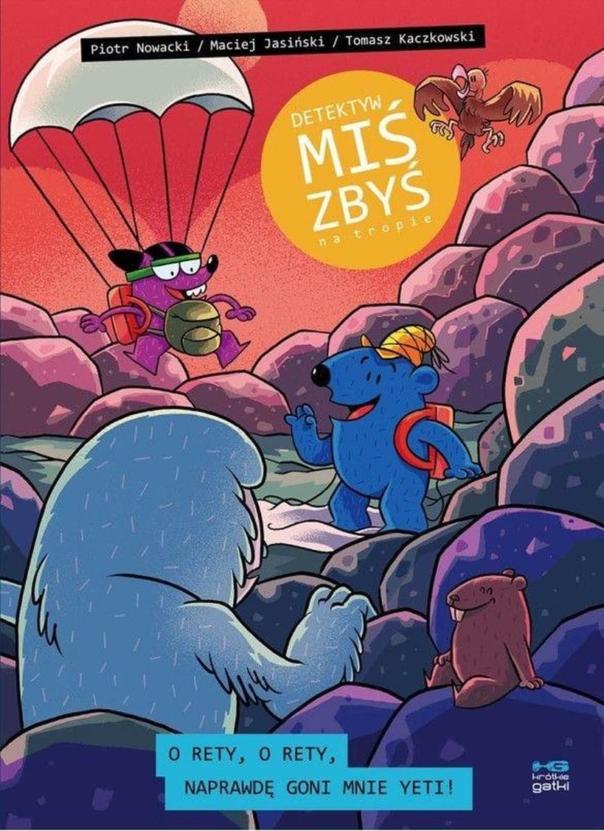 Detektyw Miś Zbyś na tropie yeti