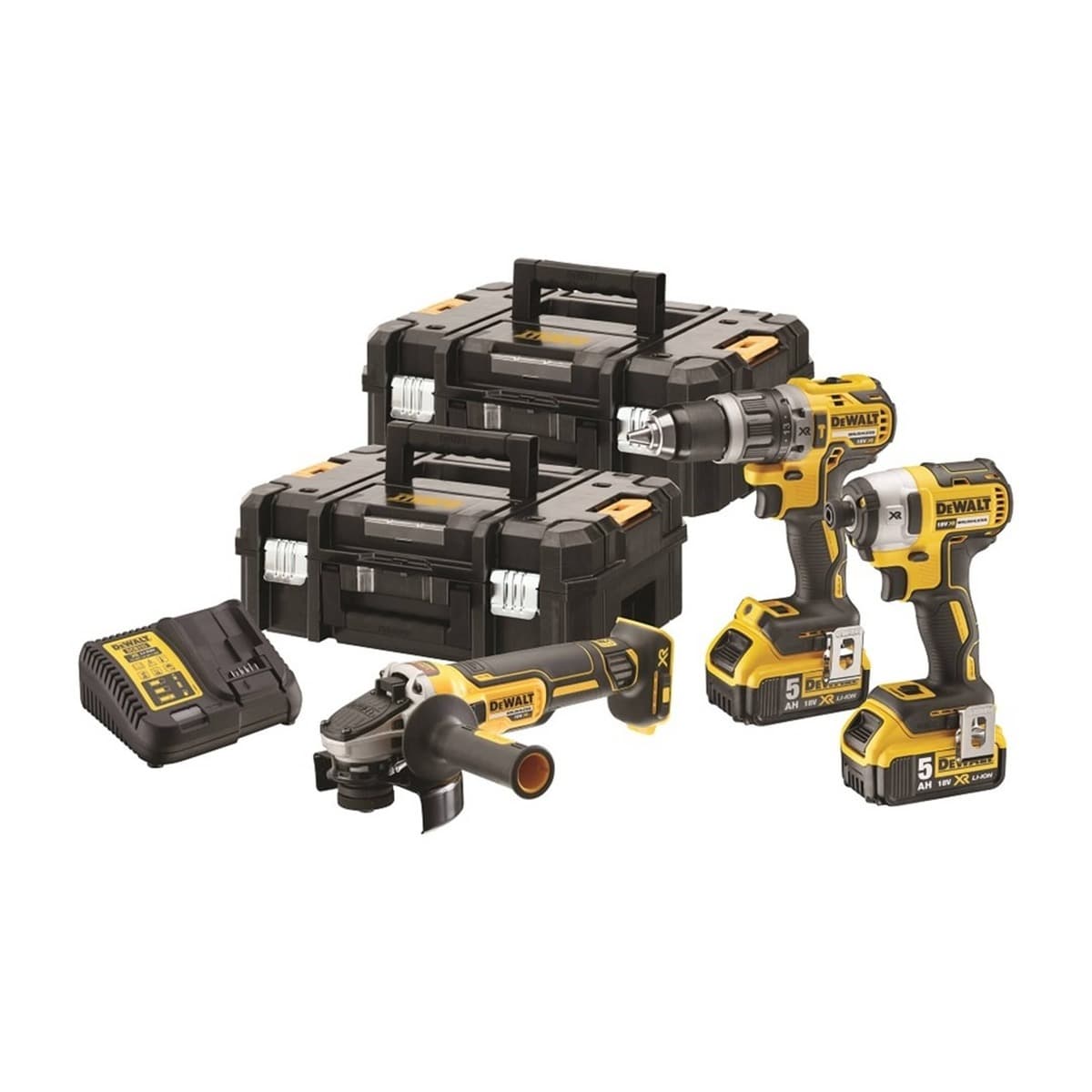 DeWALT DCK384P2T-QW zestaw narzędzi akumulatorowych