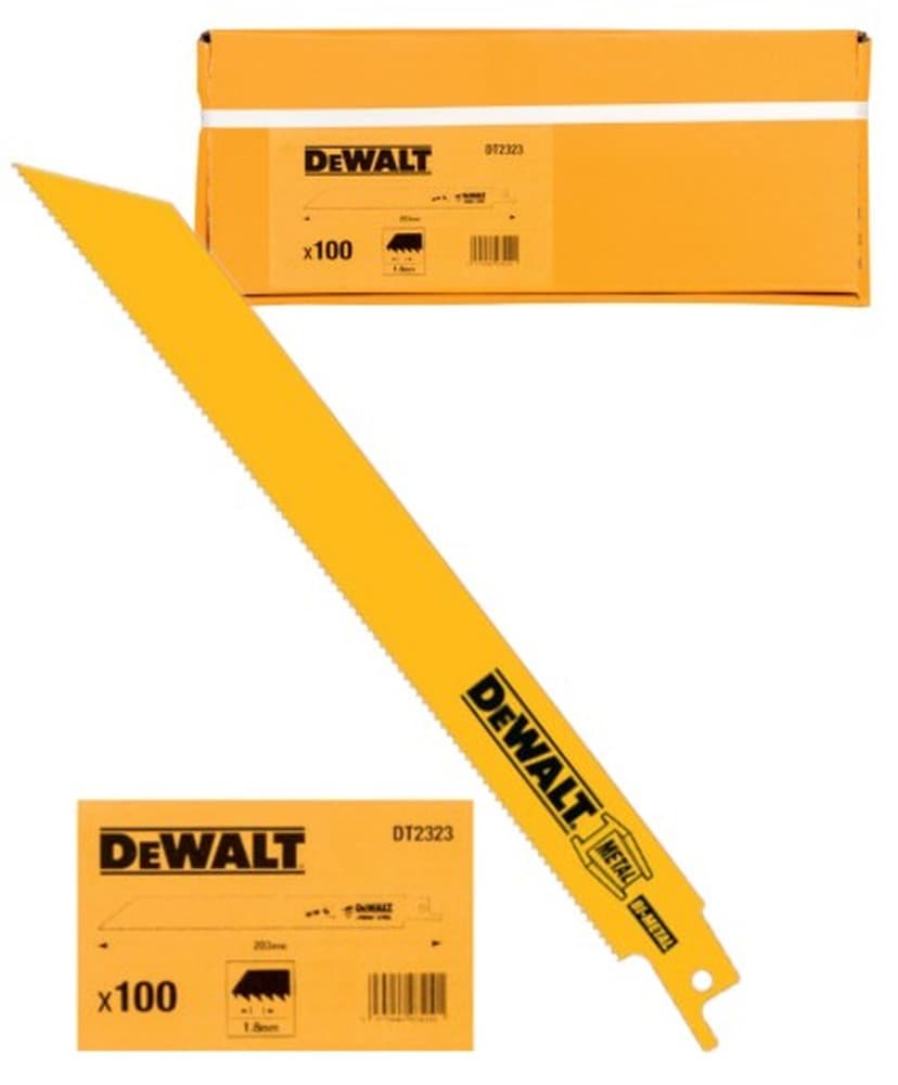DeWALT DT2323-QZ Zestaw brzeszczotów do wyrzynarki i piły tarczowej, 5 szt.
