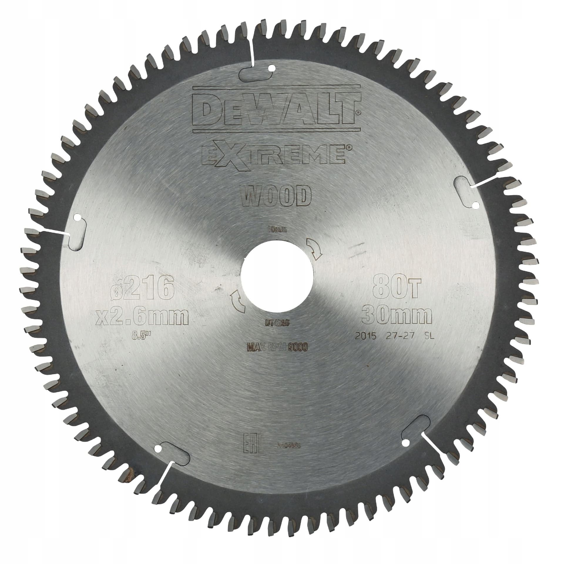 DeWalt Tarcza Pilarska 216 x 30 mm