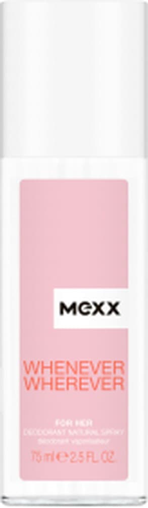 Dezodorant w sprayu Mexx Whenever Wherever dla kobiet 75 ml