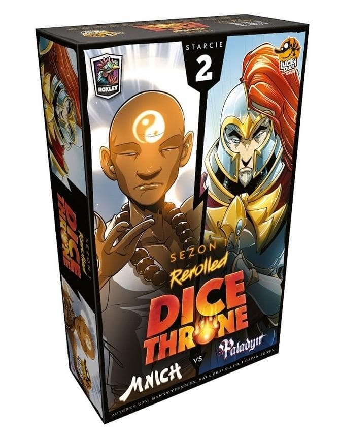 Gra Dice Throne Starcie 2 Mnich kontra Paladyn