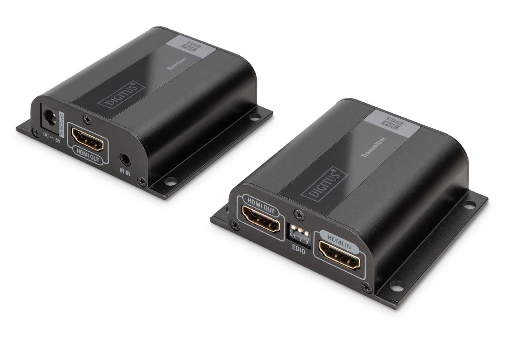 DIGITUS Extender HDMI do 50m CAT.6/7 UTP 1080p 60Hz FHD HDCP 1.2 IR Audio (Zestaw)