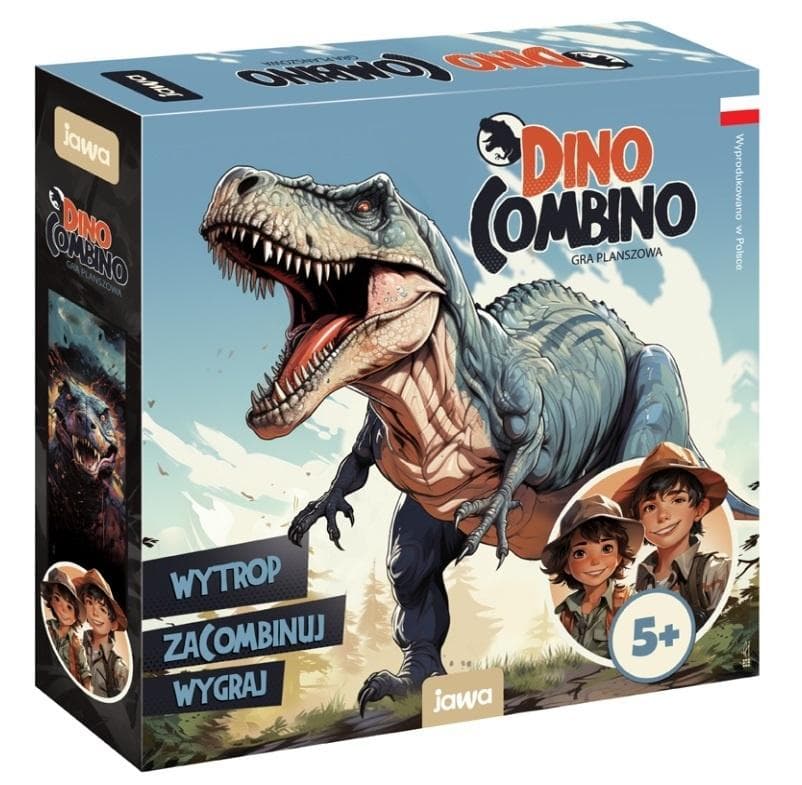 Gra planszowa Dino Combino dla Dzieci i Dorosłych