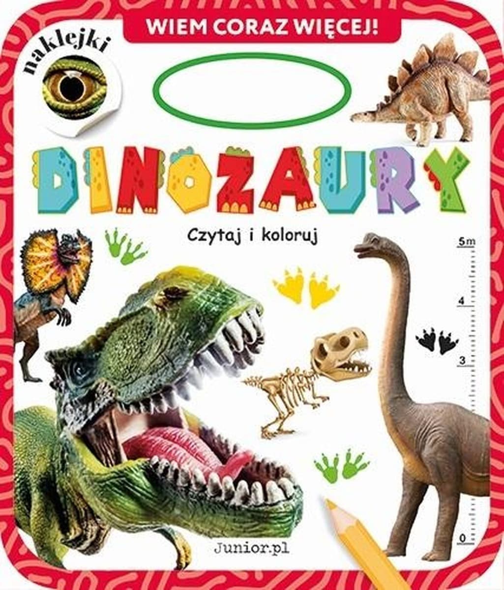 Dinozaury. Książeczka dla dzieci