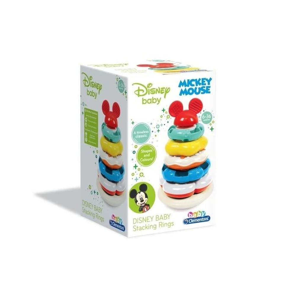 Disney Baby Kolorowa wieża z 5 pierścieniami