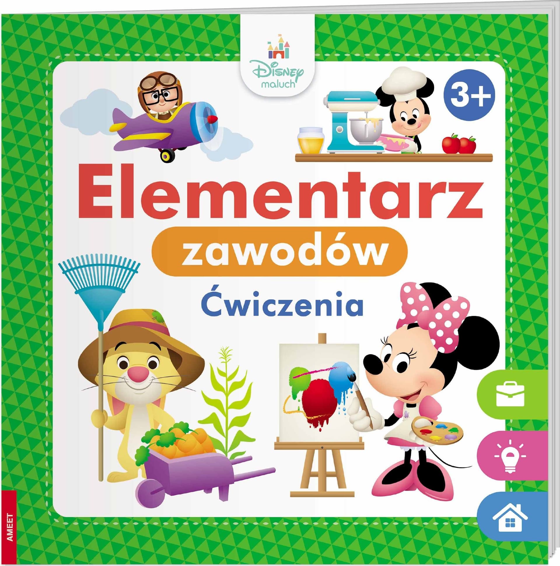 Disney Maluch Elementarz zawodów Ameet